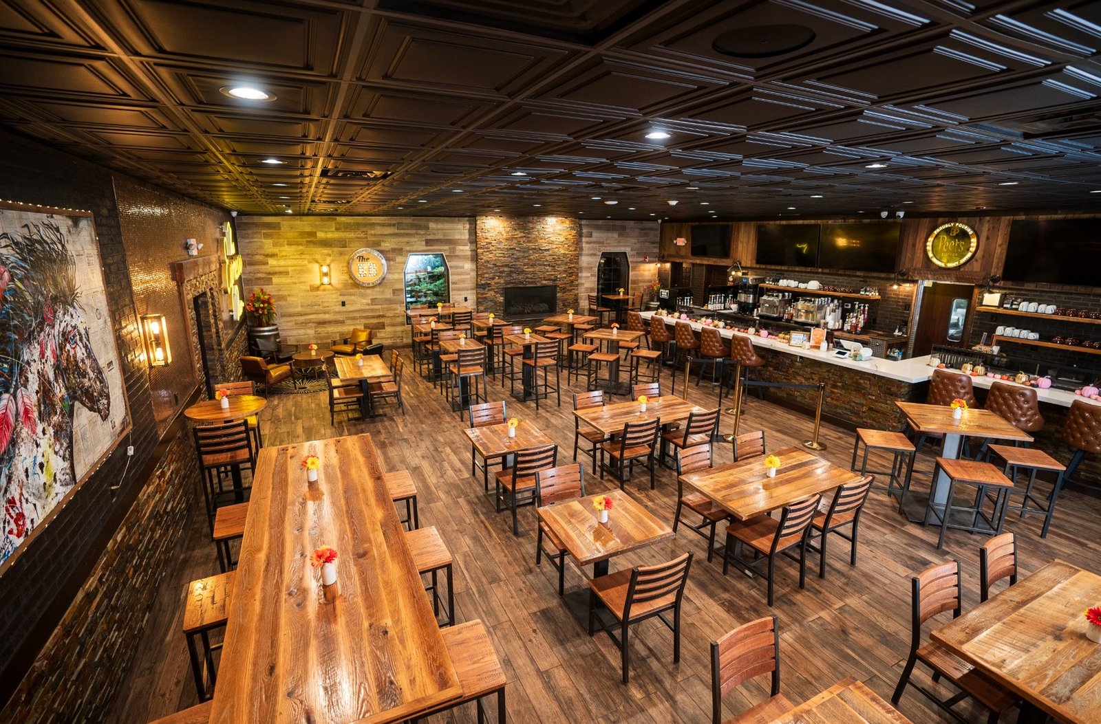 The Pour House main dining room